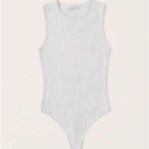 High neck, sleeveless body suit